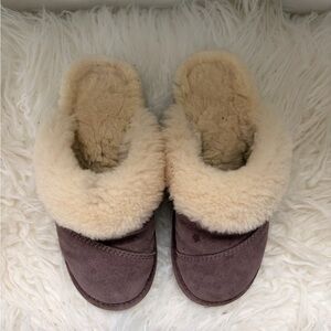 Comfy slipper made of wool
